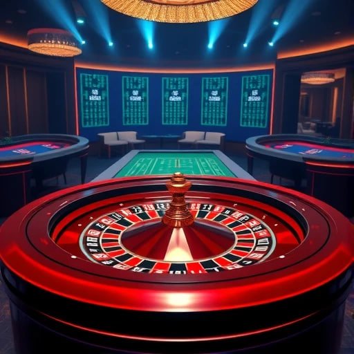Studio dealer langsung sardentoto dengan kamera multi-sudut untuk blackjack, roulette, dan baccarat